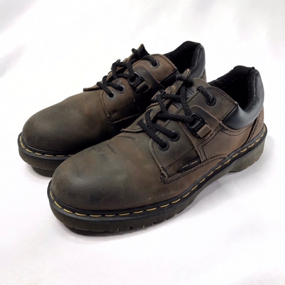 Dr. Martens Industrial Lace Up Work Shoes Sneakers Made in England Size 9 - Picture 6 of 12